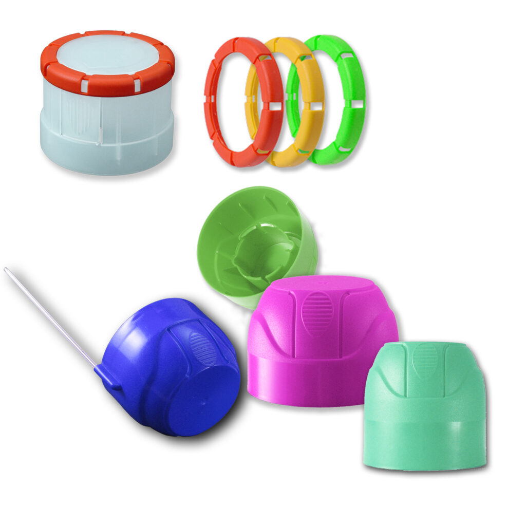 Overcap for spray bottles